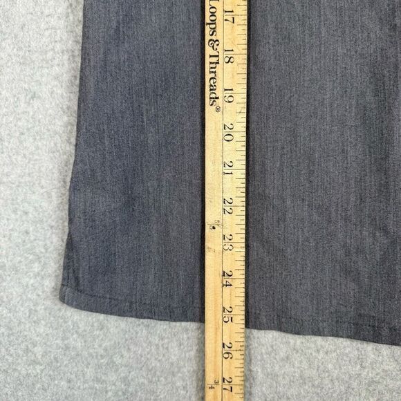 Figs technical collection scrub top v neck womens XS heathered gray healthcare n - Picture 4 of 6